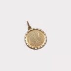 Vintage 14ct Gold Libra Zodiac Charm