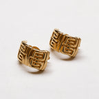 Vintage Givenchy Gold Tone Clip-on Earrings
