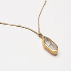 Vintage Pippa Small Herkimer Diamond Pendant Necklace