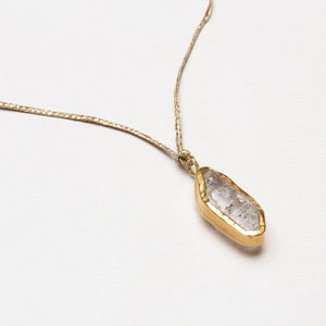 Vintage Pippa Small Herkimer Diamond Pendant Necklace
