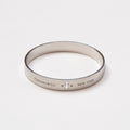 Vintage Tiffany & Co Sterling Silver Keyhole Bangle