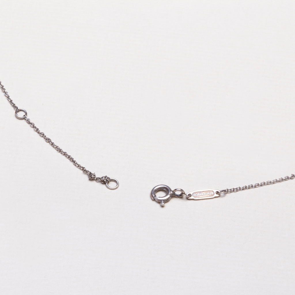 Vintage Tiffany Silver Infinity Earrings and Necklace