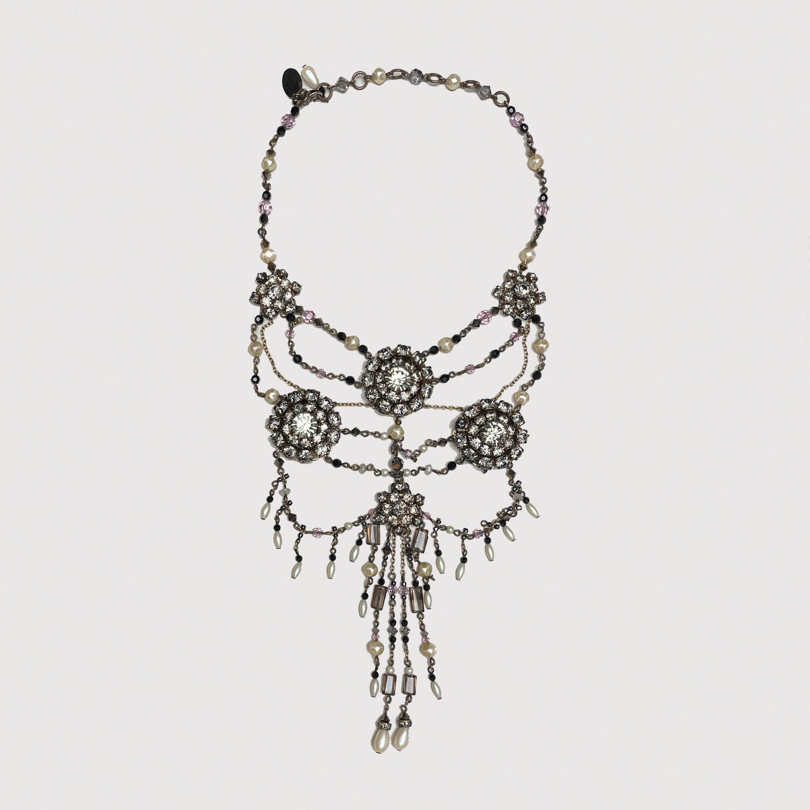 Vintage Ericson Beamon Beads Necklace and Earrings