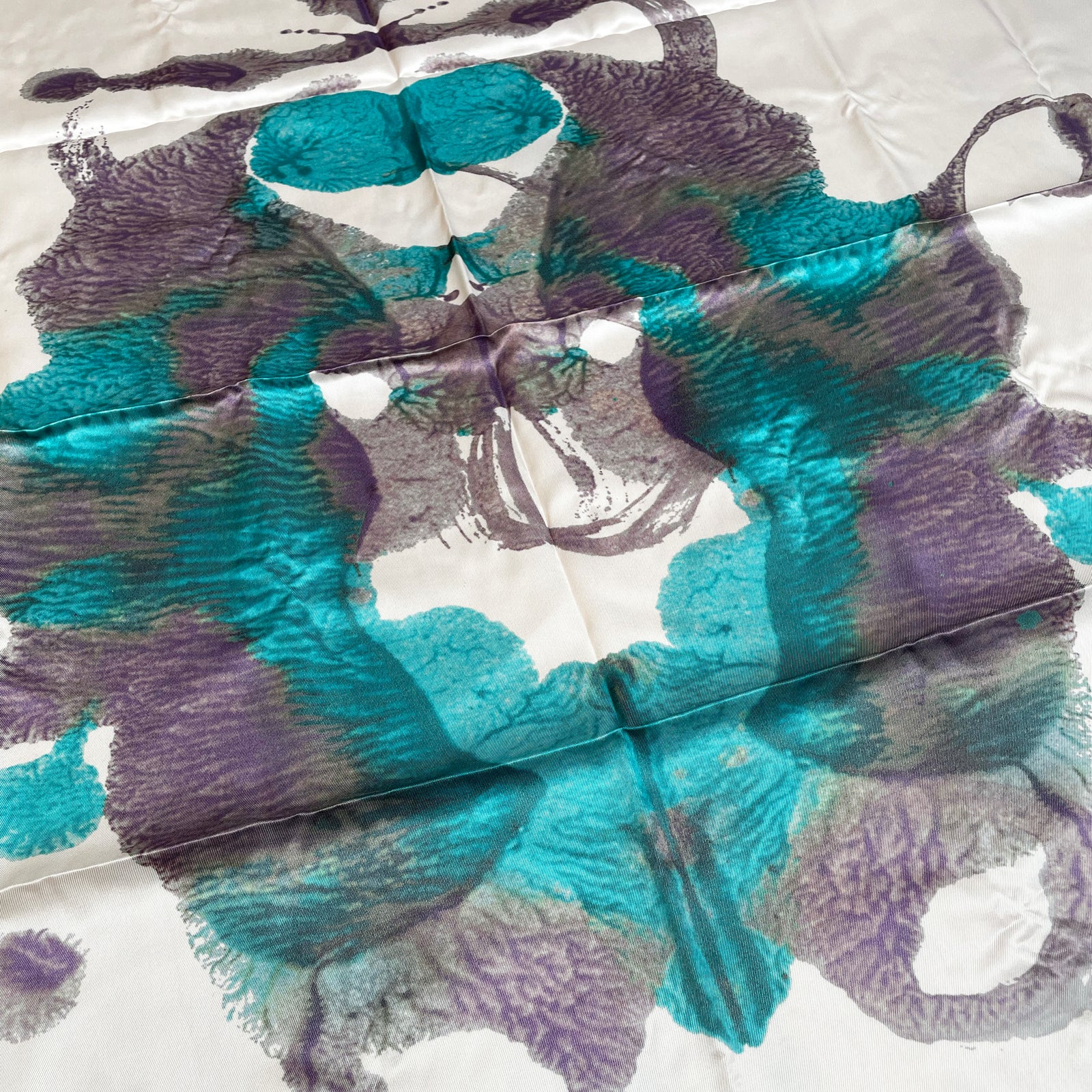 Vintage Yves Saint Laurent Silk Scarf