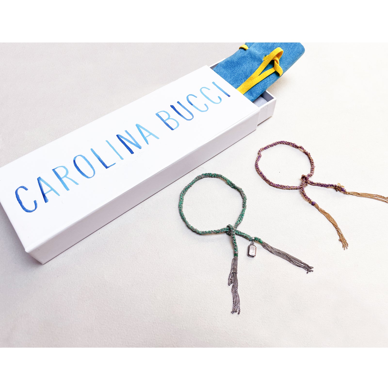 Vintage Carolina Bucci Lucky Bracelet with Charms