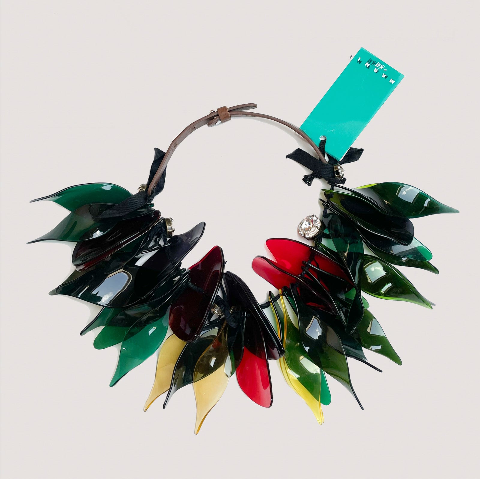 Vintage Marni x H&M Acrylic Multi-colour Choker Necklace