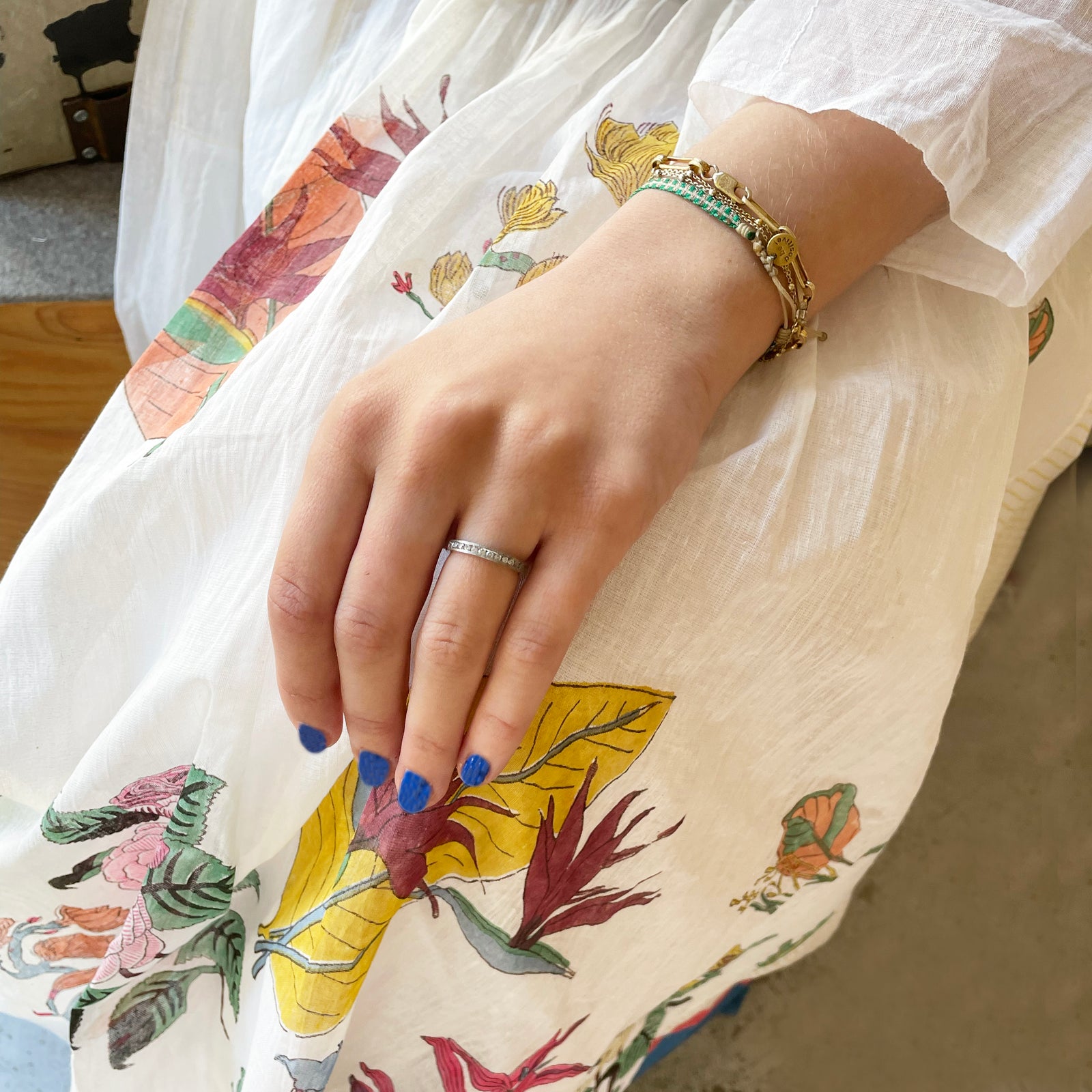 Edwardian Platinum Diamond Eternity Ring