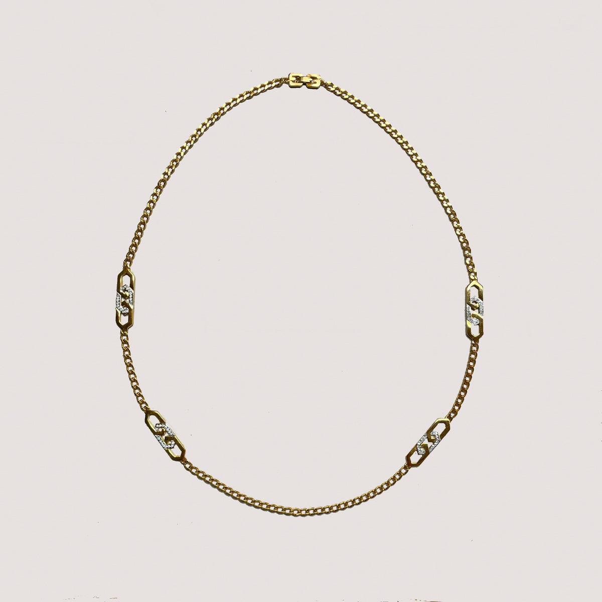 Vintage Givenchy Gold Chain Necklace