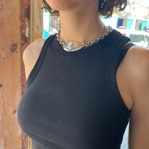 Vintage Givenchy Silver Chain Necklace