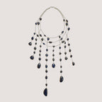 Vintage Pippa Small Waterfall Necklace with Lapis Lazuli