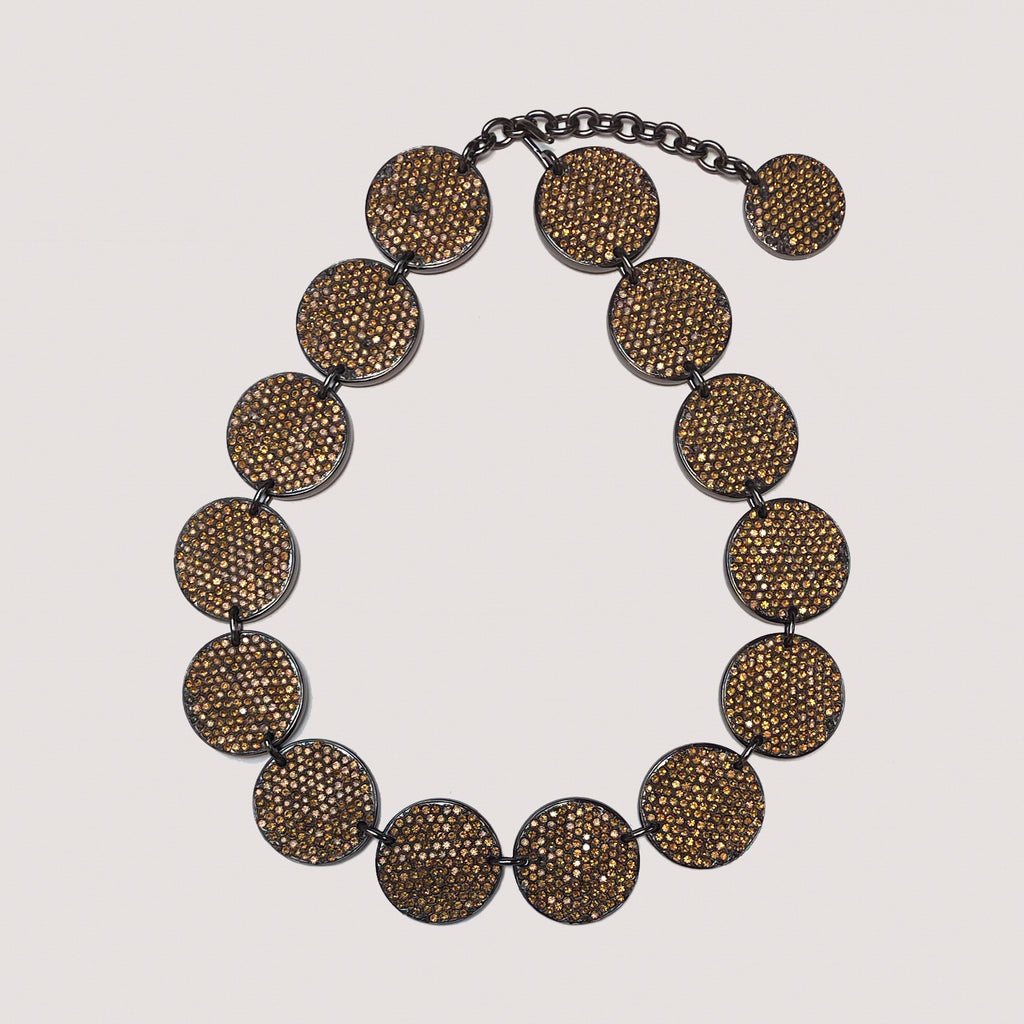 Vintage Yves Saint Laurent Disc Belt