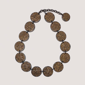 Vintage Yves Saint Laurent Disc Belt