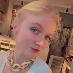Vintage Givenchy Gold and Enamel Chain Necklace