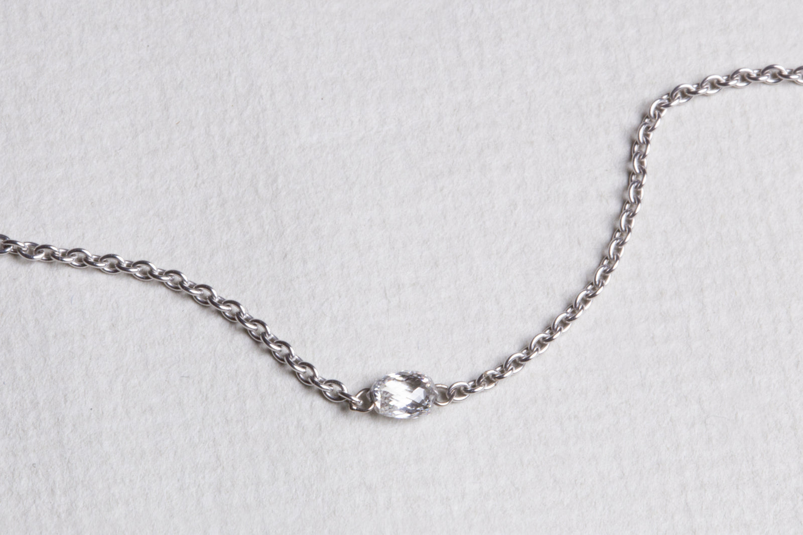 White Gold Diamond Necklace