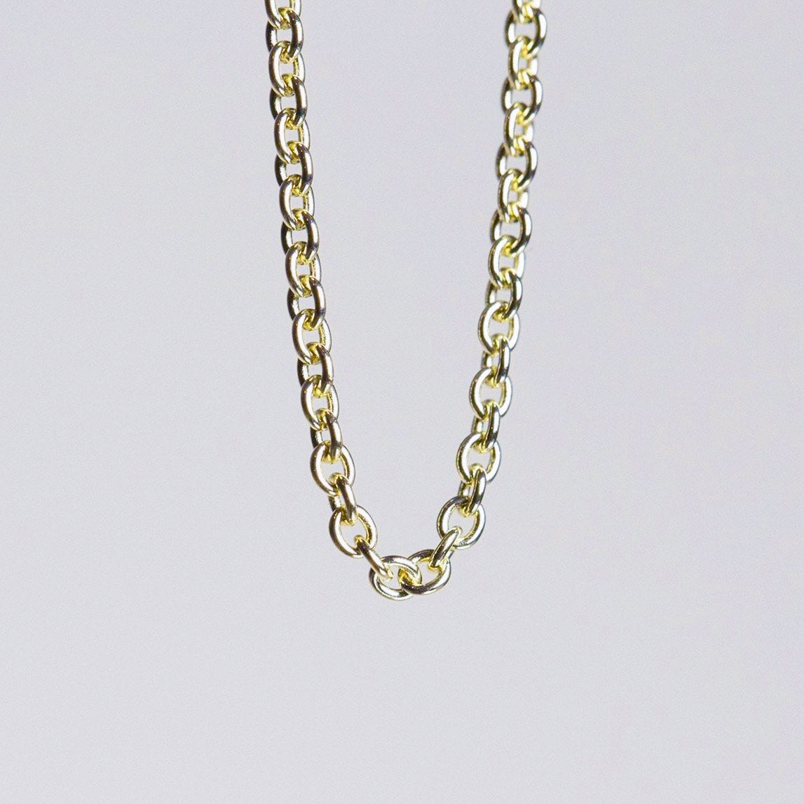 9ct gold trace chain