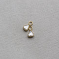 spectacular charm earrings - made especially for our plain hoops