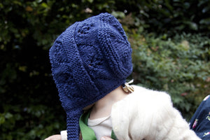 Jane Austen bonnet on our little model