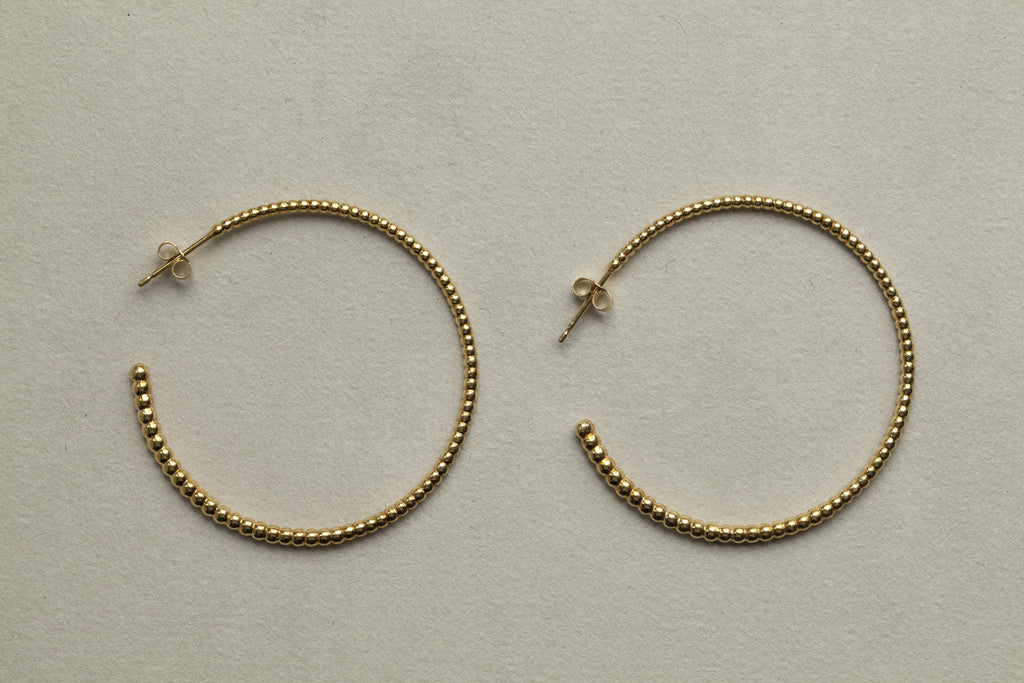 Laura Gravestock’s original and best selling large hoops