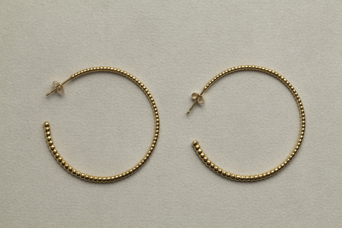 Laura Gravestock’s original and best selling large hoops