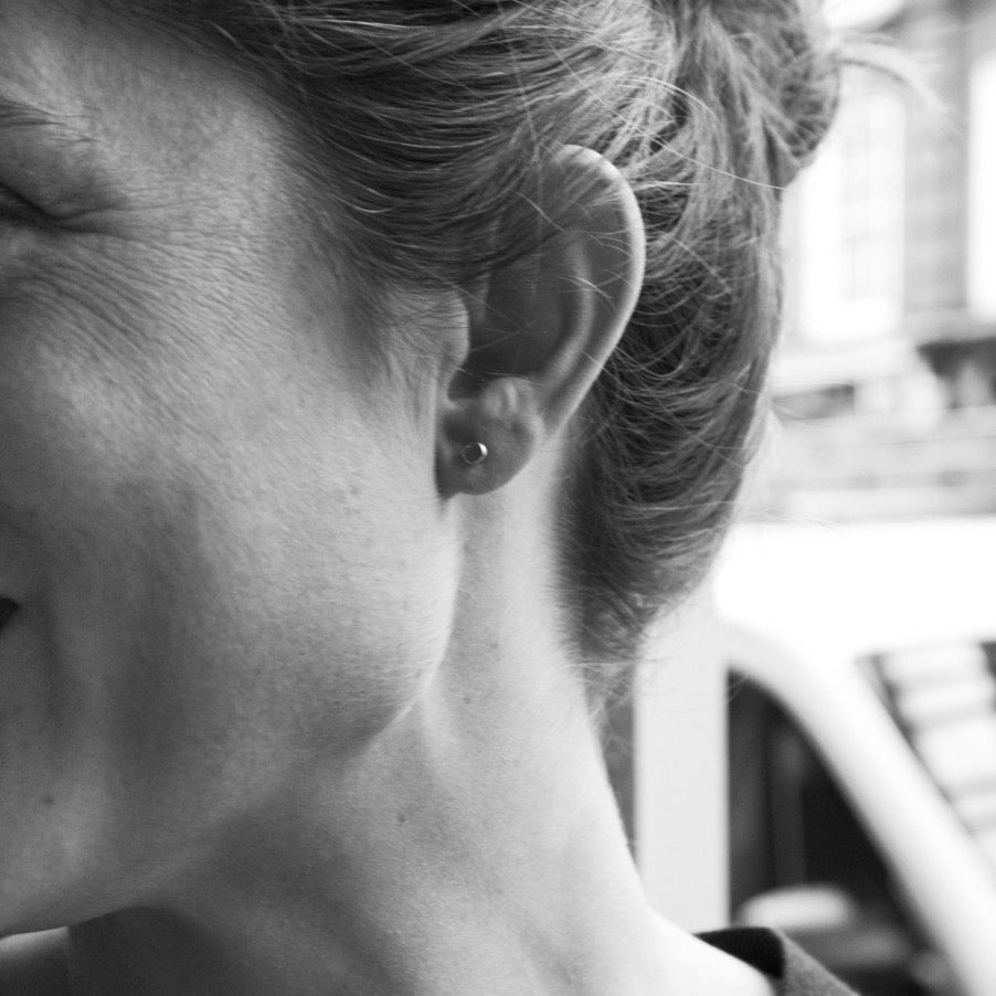 Corinne Hamak small disc xilitla stud earrings