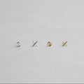 Laura Gravestock's incredibly simple but ingenious earrings