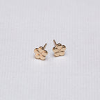 9ct Gold Cherry Blossom Flower Stud Earrings