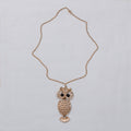 Vintage Owl Pendant Necklace