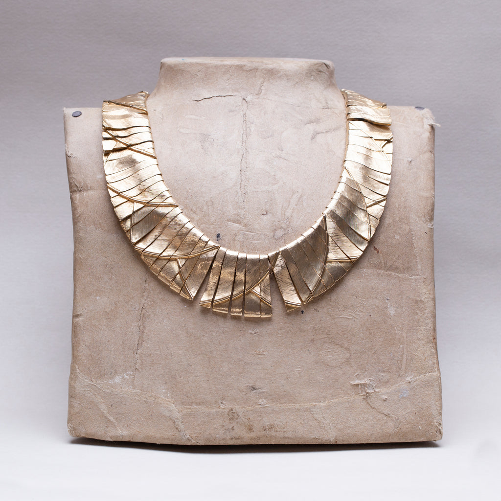 Vintage Heavy Sculptural Necklace