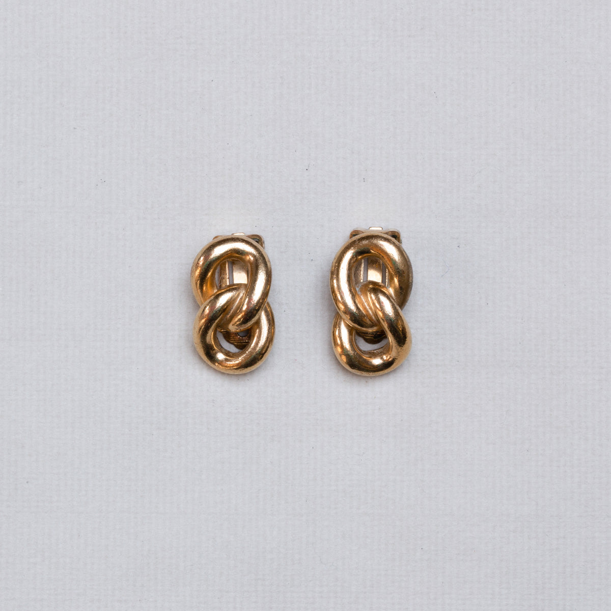 Vintage Gold Clip-on Earrings