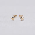 9ct Gold Mini Star Studs