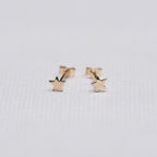 9ct Gold Mini Star Studs