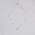 Vintage Mikimoto Pearl and Gold Necklace