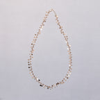 Brass Multi Dot Disc Necklace