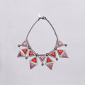 Vintage Geometric Sculptural Necklace