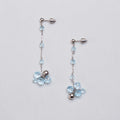 Vintage Flower Drop Earrings