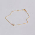 Blossom 14ct Gold Diamond Bracelet