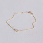 Blossom 14ct Gold Diamond Bracelet