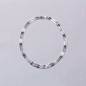 Vintage Sterling Silver Link Necklace