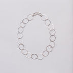 Sterling Silver Small Oval Necklace