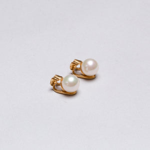 Vintage Dior Pearl Clip-on Earrings