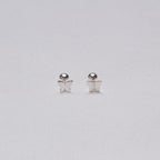 Gold-plated and Silver Butterfly Stud Cartilage Earring
