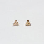 Pyramid Stud Earrings