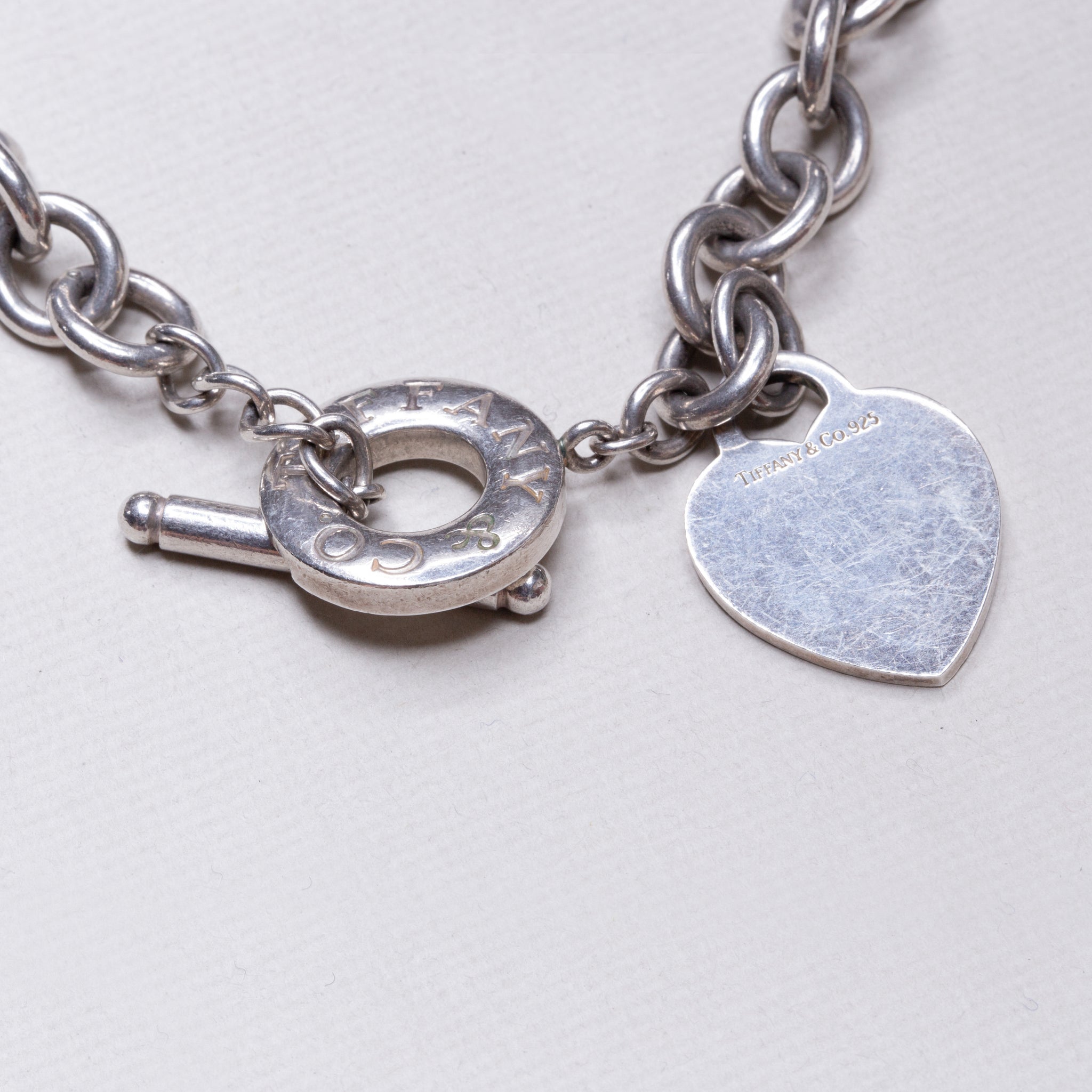 Tiffany & Co. Sterling Silver Heart Tag Toggle Necklace Tiffany & Co. | TLC