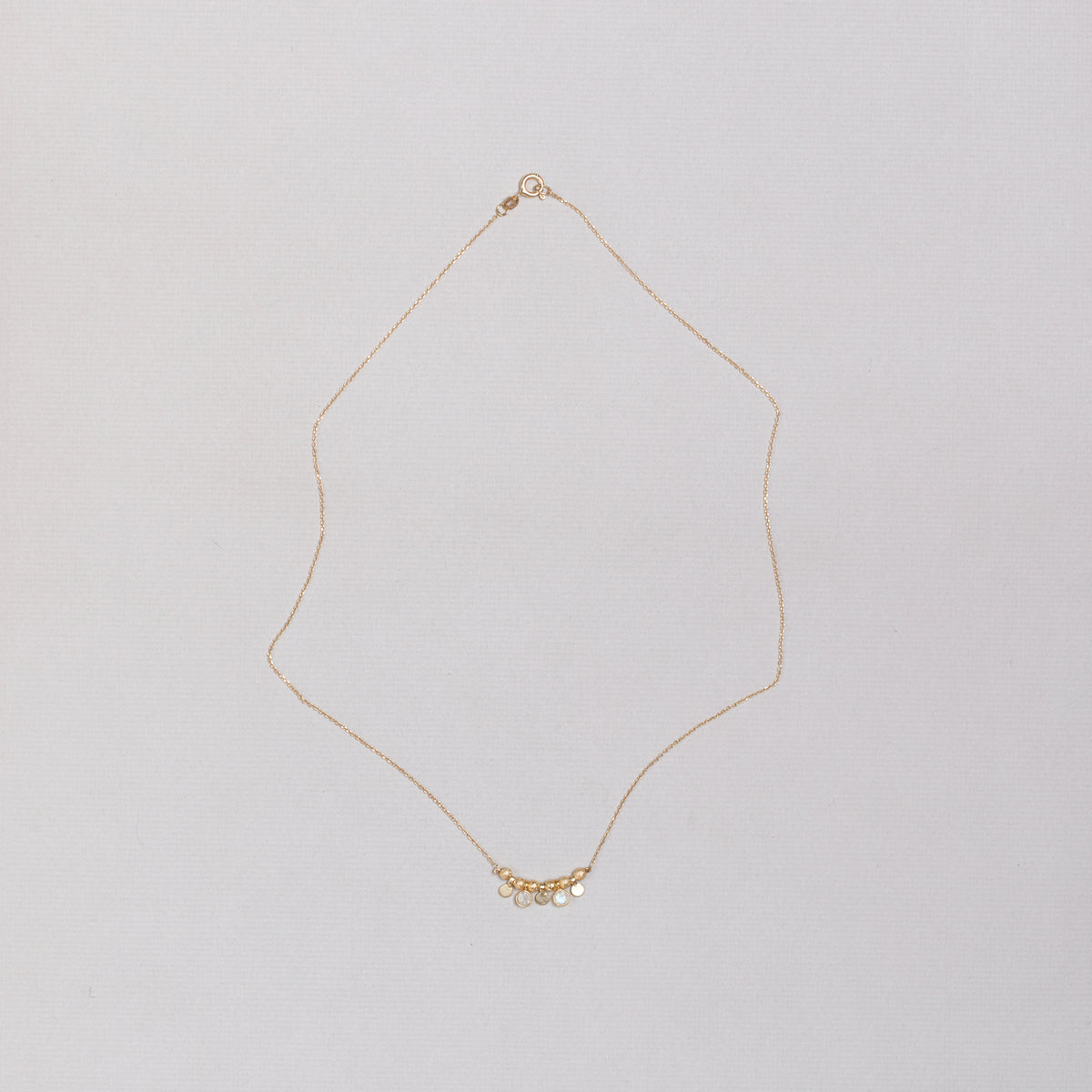 Gold-plated Moonstone Necklace