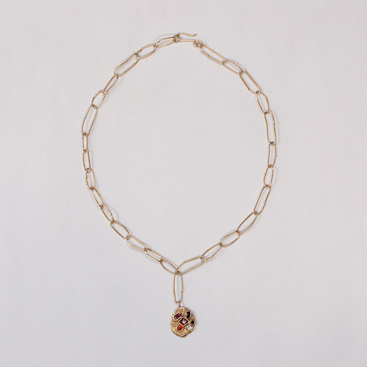 Oval Pendant Necklace