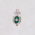 Vintage Vivienne Westwood Orb Brooch with Crystals