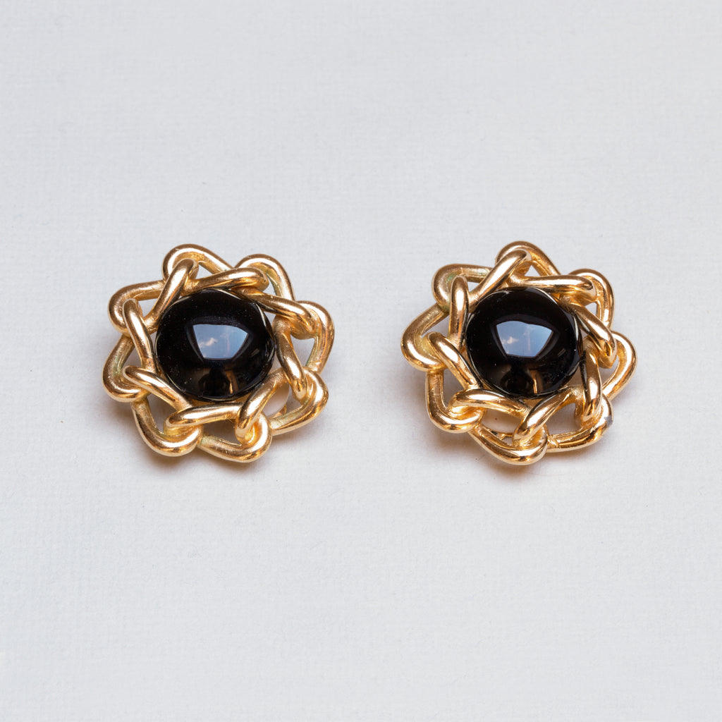 Vintage Christian Dior Clip-on Earrings