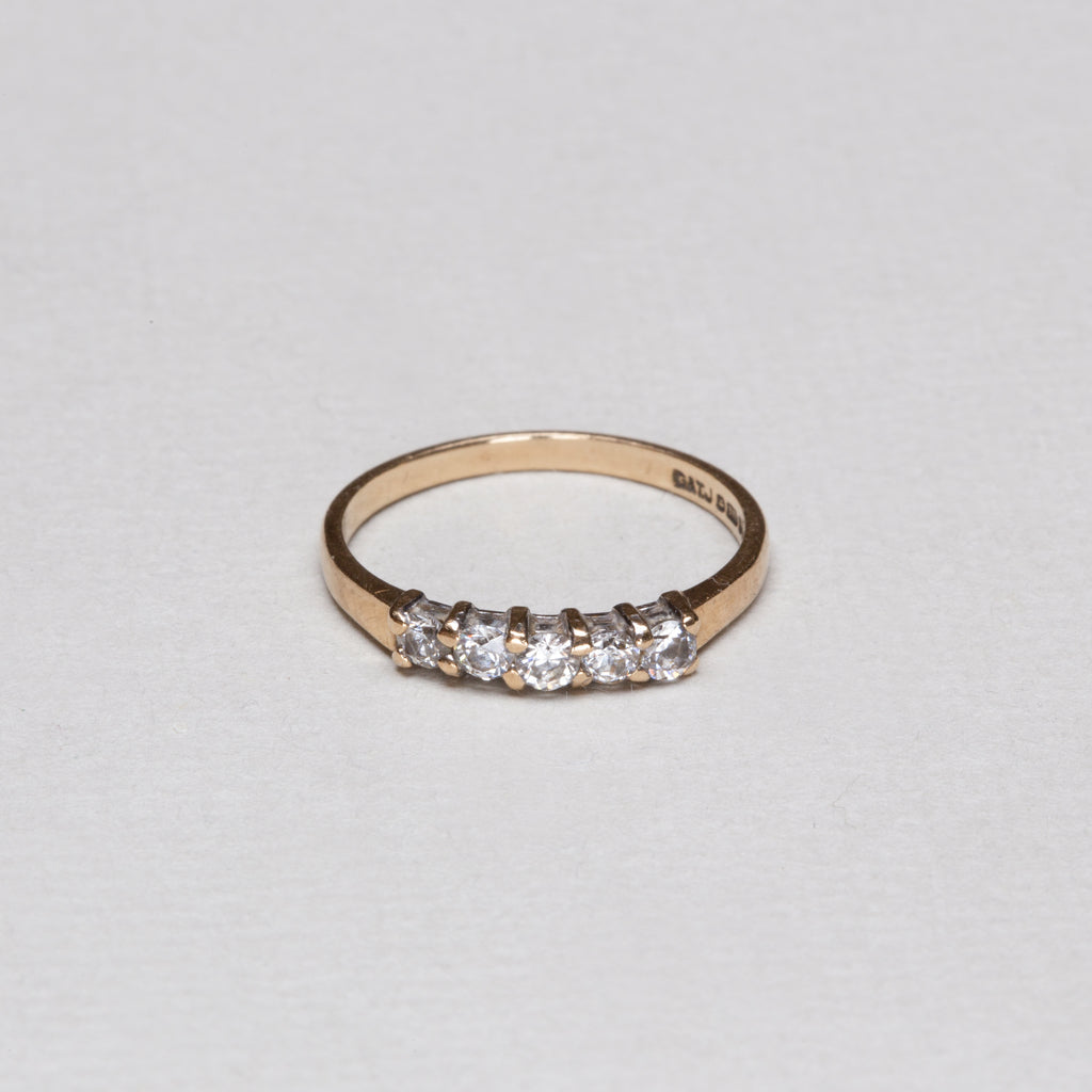 9ct Gold Diamond Engagement Ring