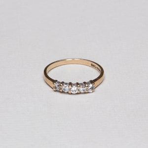9ct Gold Diamond Engagement Ring