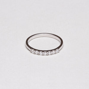 18ct White Gold Diamond Engagement Ring
